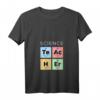 Damen Wissenschaftslehrer T-Shirt mit Periodensystem der Elemente - Lustiges STEM-Design, Geschenkidee für Lehrer, Professoren & Wissenschaftsbegeisterte