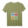 Damen Wissenschaftslehrer T-Shirt mit Periodensystem der Elemente - Lustiges STEM-Design, Geschenkidee für Lehrer, Professoren & Wissenschaftsbegeisterte