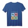 Damen Wissenschaftslehrer T-Shirt mit Periodensystem der Elemente - Lustiges STEM-Design, Geschenkidee für Lehrer, Professoren & Wissenschaftsbegeisterte