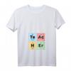 Damen Wissenschaftslehrer T-Shirt mit Periodensystem der Elemente - Lustiges STEM-Design, Geschenkidee für Lehrer, Professoren & Wissenschaftsbegeisterte