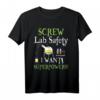 Lustiges Wissenschaft Labor Super Hero Powers T-Shirt – Science Humor für Nerds, Geek & Laboranten