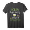 Lustiges Wissenschaft Labor Super Hero Powers T-Shirt – Science Humor für Nerds, Geek & Laboranten