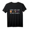 9 Planeten Sonnensystem T-Shirt - Astronomie Nerd Design für Weltraum- und Wissenschafts-Fans
