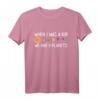 9 Planeten Sonnensystem T-Shirt - Astronomie Nerd Design für Weltraum- und Wissenschafts-Fans
