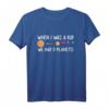 9 Planeten Sonnensystem T-Shirt - Astronomie Nerd Design für Weltraum- und Wissenschafts-Fans
