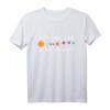 9 Planeten Sonnensystem T-Shirt - Astronomie Nerd Design für Weltraum- und Wissenschafts-Fans