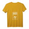 Damen All The Good Chemistry Jokes Argon T-Shirt – Wissenschaftlicher Witz mit V-Ausschnitt, perfektes Geschenk für Chemie-Fans und Wissenschaftler