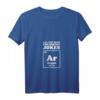 Damen All The Good Chemistry Jokes Argon T-Shirt – Wissenschaftlicher Witz mit V-Ausschnitt, perfektes Geschenk für Chemie-Fans und Wissenschaftler