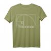 Fibonacci Spirale - Wissenschaftliches T-Shirt mit Zahlenfolge - Perfektes Geschenk für Mathematiker, Professoren und Studenten