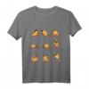 Yoga Mops Meditations Posen - Lustiges Mops Geschenk T-Shirt für Damen und Herren, Perfekt zum HapOwl & für Tier- und Yoga-Fans