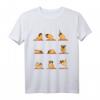 Yoga Mops Meditations Posen - Lustiges Mops Geschenk T-Shirt für Damen und Herren, Perfekt zum HapOwl & für Tier- und Yoga-Fans