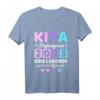 Kinder Mädchen Kita Abgängerin 2023 T-Shirt – Erstklassiges Schulkind Design für den ersten Schultag & Grundschulstart