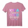 Kinder Mädchen Kita Abgängerin 2023 T-Shirt – Erstklassiges Schulkind Design für den ersten Schultag & Grundschulstart