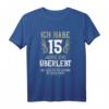 15 Jahre verheiratet Kristallhochzeit T-Shirt - Humorvolles Geschenk zum 15. Hochzeitstag für Ehemann und Ehefrau