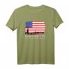 New York City Flagge mit Skyline und Freiheitsstatue Liberty T-Shirt – Vintage Retro Design, Patriotisches Geschenk für NYC Fans und Städtereise-Liebhaber