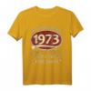 50. Geburtstag 1973 Jahr der Legenden Retro T-Shirt – Lustiges Geschenk für Papa, Opa & Jubilar zum Geburtstag, Vatertag & Weihnachten