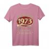 50. Geburtstag 1973 Jahr der Legenden Retro T-Shirt – Lustiges Geschenk für Papa, Opa & Jubilar zum Geburtstag, Vatertag & Weihnachten