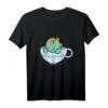 Tea Rex Dino T-Shirt - Lustiges Teetrinker Geschenk für Teeliebhaber und Dino-Fans