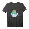 Tea Rex Dino T-Shirt - Lustiges Teetrinker Geschenk für Teeliebhaber und Dino-Fans
