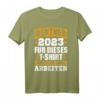 Rentner 2023 T-Shirt – Für dieses T-Shirt musste ich lange arbeiten! Humorvolles Geschenk zum Ruhestand