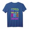 80er Jahre Shirt - Retro Vintage T-Shirt für 80er Jahre Kostüm und Party, Buntes 80er Jahre Outfit für Events
