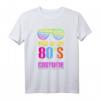 80er Jahre Shirt - Retro Vintage T-Shirt für 80er Jahre Kostüm und Party, Buntes 80er Jahre Outfit für Events