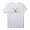 CSD LGBT Hände formen Regenbogen Herz Pride T-Shirt – Unterstützung für die LGBTQ+ Community bei Christopher Street Day