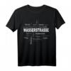 Wasserstraße - New York - Berlin - Meine Hauptstadt T-Shirt für Land- und Dorfstolze - Heimatliebe zeigen