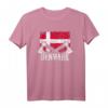Dänemark Dänisch Skandinavisch Retro Geschenk T-Shirt – Patriotisches Souvenir für Fans, Urlaub & Nationalfeiertag