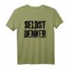 Selbstdenker T-Shirt - Aufgewacht Protest Shirt für Grundrechte, Maskenfreiheit & Verschwörungstheoretiker Geschenk