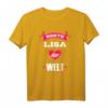 Beste Lisa der Welt T-Shirt - Perfektes Geschenk für Freundin, Frau, Schwester oder Tante mit dem Vornamen Lisa