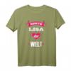 Beste Lisa der Welt T-Shirt - Perfektes Geschenk für Freundin, Frau, Schwester oder Tante mit dem Vornamen Lisa