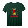 Bier Pong T-Shirt - Bierpong Meister, Party-Outfit & Geschenk für Bier Pong Fans mit Krone, Becher & Ball Design