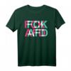 FCK AFD | Gegen Rassismus & Faschismus T-Shirt im Glitch Techno Look – Ideal für Demonstrationen & politische Aktionen