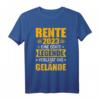 Rente 2023 – Eine echte Legende verlässt das Gelände! Humorvolles T-Shirt für den Ruhestand
