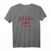 Omaha Nebraska NE Vintage Sports Design T-Shirt – Heimatliebe & Nostalgie für Damen, Herren & Kinder