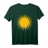 Großes kurdisches Sonne Flagge T-Shirt – Zeige deine Unterstützung für Kurdistan bei Veranstaltungen, Festen und Hochzeiten