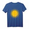 Großes kurdisches Sonne Flagge T-Shirt – Zeige deine Unterstützung für Kurdistan bei Veranstaltungen, Festen und Hochzeiten