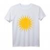 Großes kurdisches Sonne Flagge T-Shirt – Zeige deine Unterstützung für Kurdistan bei Veranstaltungen, Festen und Hochzeiten