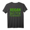 Anti-Vegan T-Shirt mit Spruch 'Vegan ist ein anderes Wort für Essbehindert' – Lustiges Geschenk für Fleischliebhaber und Grillfans