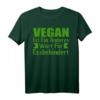 Anti-Vegan T-Shirt mit Spruch 'Vegan ist ein anderes Wort für Essbehindert' – Lustiges Geschenk für Fleischliebhaber und Grillfans
