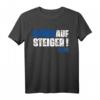 Schalke Aufstieg 1. Liga 2022 Fan T-Shirt – Glück Auf Steiger, Blau Weiß, Ruhrgebiet, Fanartikel & Geschenk
