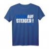 Schalke Aufstieg 1. Liga 2022 Fan T-Shirt – Glück Auf Steiger, Blau Weiß, Ruhrgebiet, Fanartikel & Geschenk