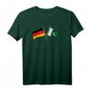 Deutschland Pakistan Flaggen Fahnen T-Shirt – Patriotisches Fan-Shirt für Sportevents & deutsch-pakistanische Freundschaft