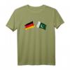 Deutschland Pakistan Flaggen Fahnen T-Shirt – Patriotisches Fan-Shirt für Sportevents & deutsch-pakistanische Freundschaft