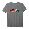 Deutschland Pakistan Flaggen Fahnen T-Shirt – Patriotisches Fan-Shirt für Sportevents & deutsch-pakistanische Freundschaft