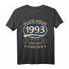 30. Geburtstag 1993 T-Shirt - Lustiges Retro Outfit für Männer, die stolz auf ihren Jahrgang sind, perfekte Geburtstagsüberraschung