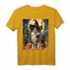 Ästhetisches Halloween Papillon Hund Hexe Kürbis T-Shirt – Charmantes Motiv für Hundeliebhaber & Halloween-Fans
