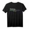 Thinking please wait Lustig Computer PC IT Admin Geek Nerd T-Shirt - Humorvolles IT Geschenk für Nerds und Geeks