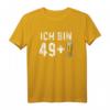 Bier Geschenk zum 50. Geburtstag - Ich Bin 49 + 1 Bier T-Shirt für Bierliebhaber und Humorvolle Geburtstagsfeier